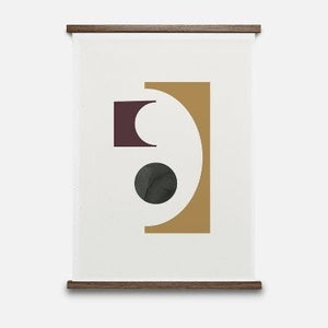 SHAPES OF COLOUR 01 affiche par Paper Collective