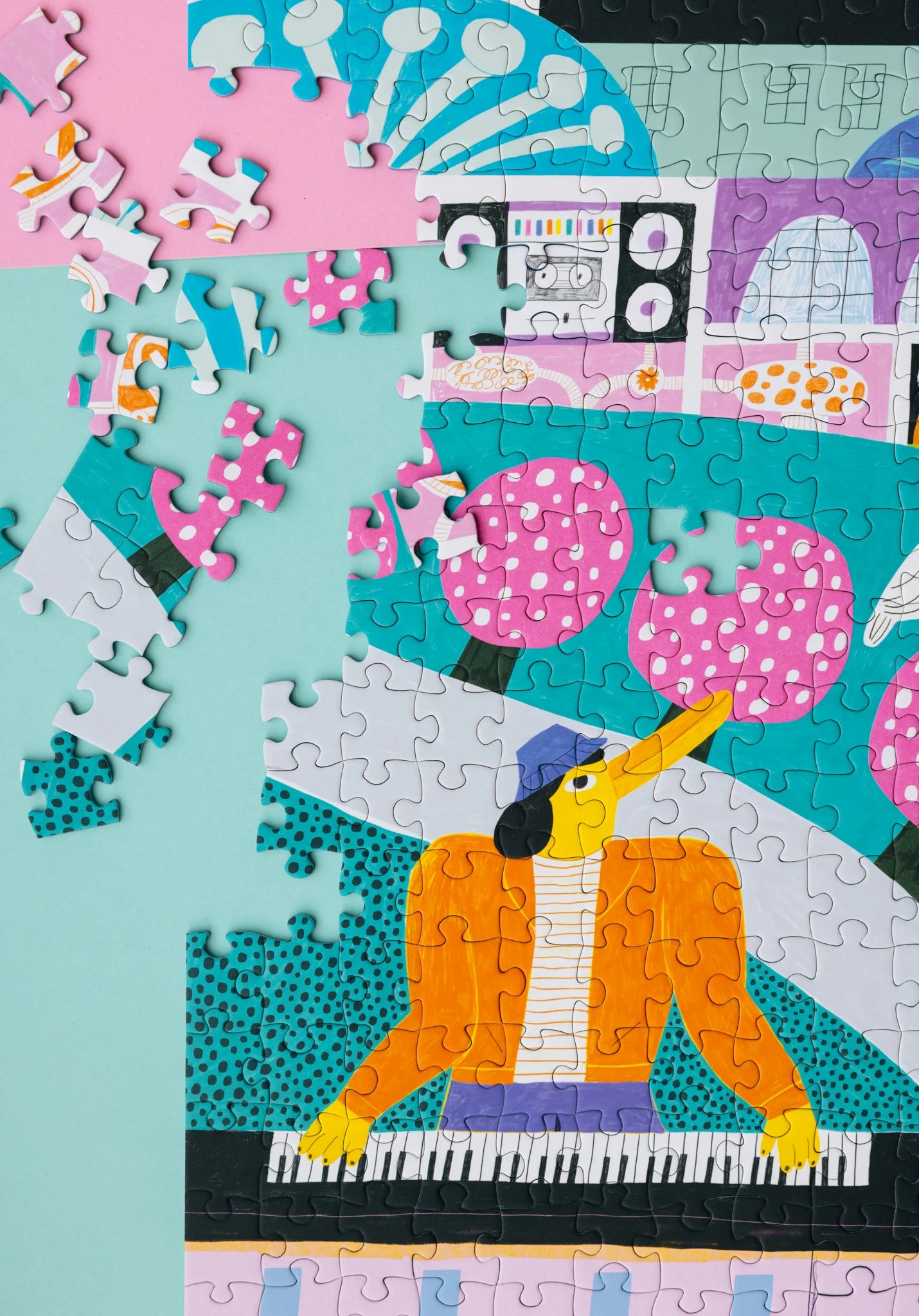 LE GROS CHAT JAUNE Casse-tête de Holiyay