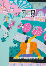 Charger l&#39;image dans la galerie, LE GROS CHAT JAUNE Casse-tête de Holiyay
