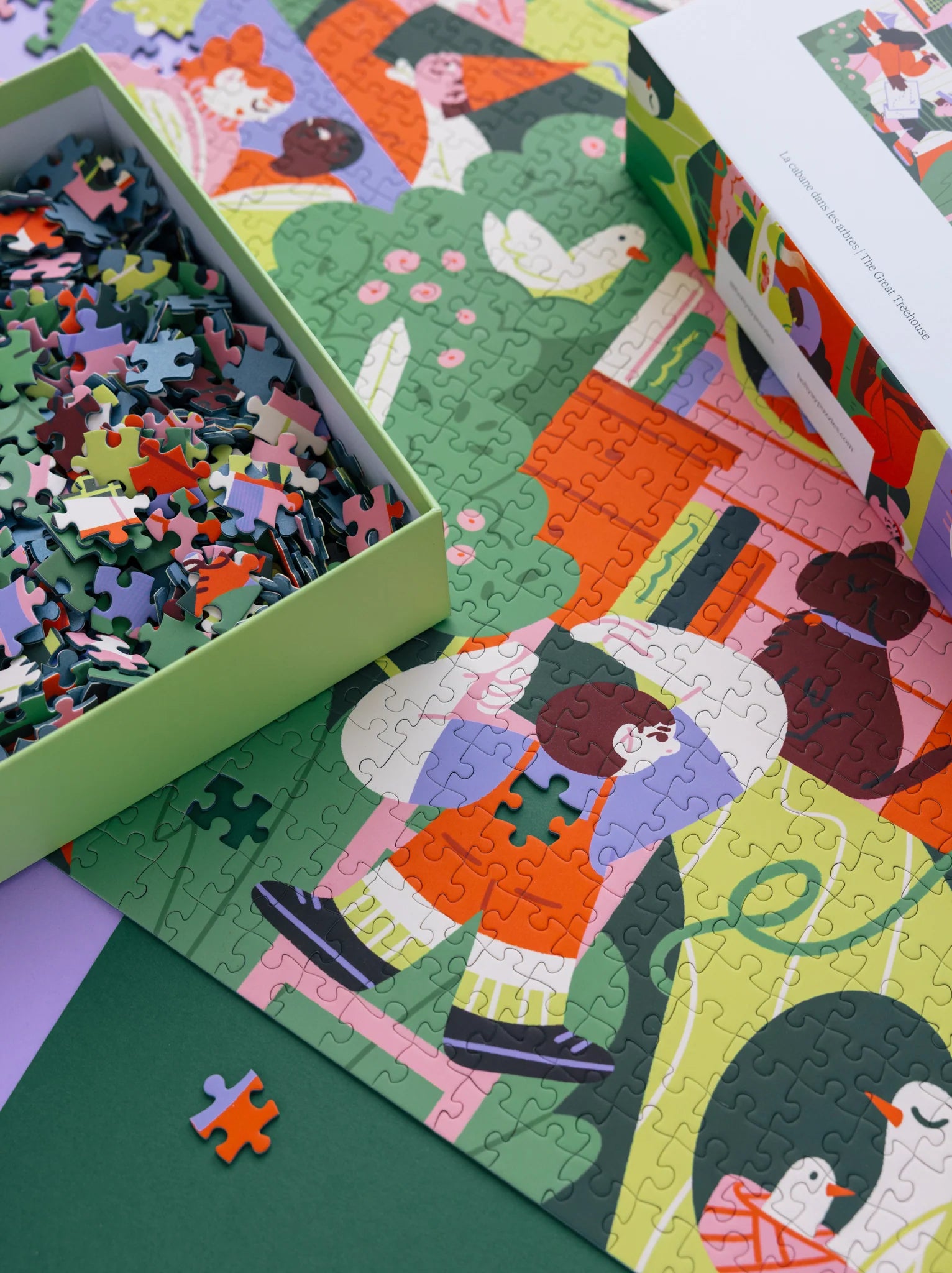 LA CABANE DANS LES ARBRES Casse-tête de Holiyay