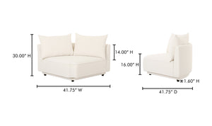 Fauteuil de coin ROSELLO