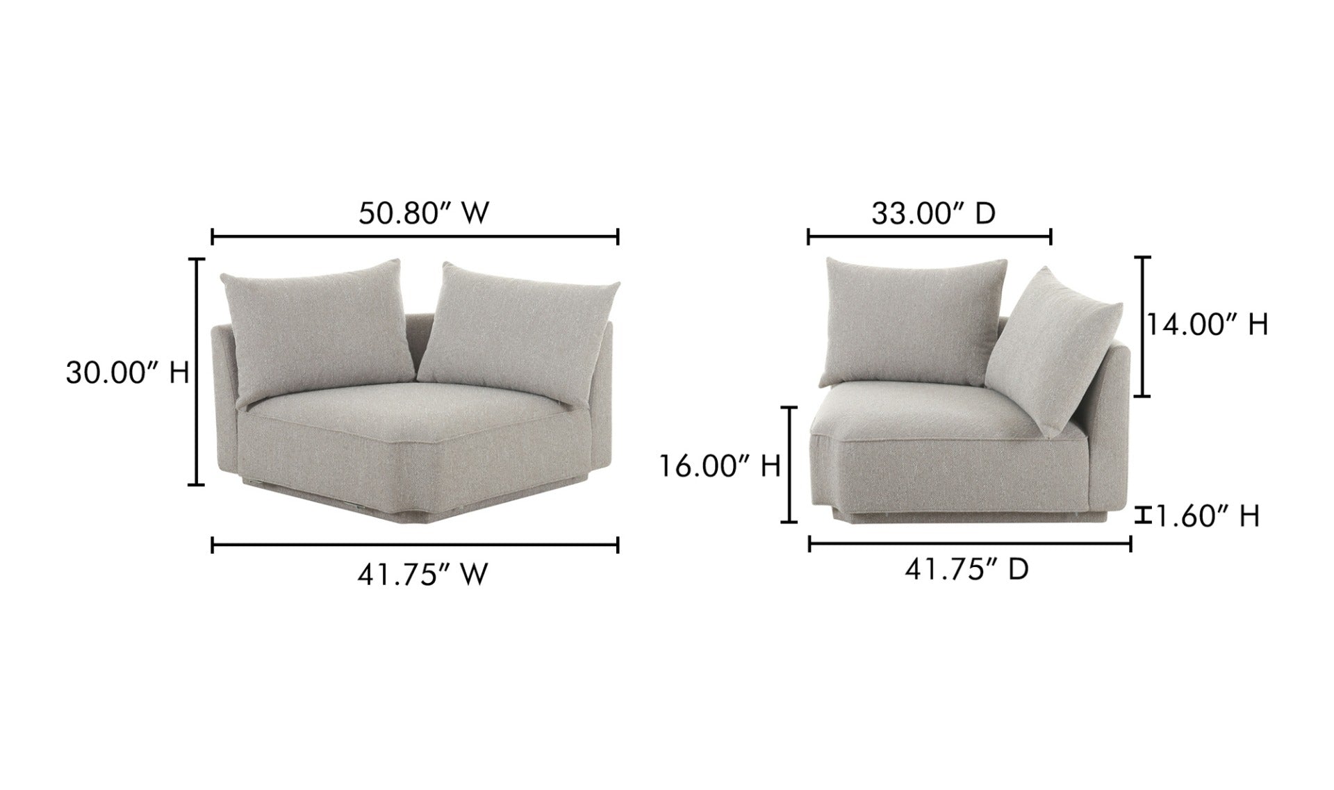 Fauteuil de coin ROSELLO