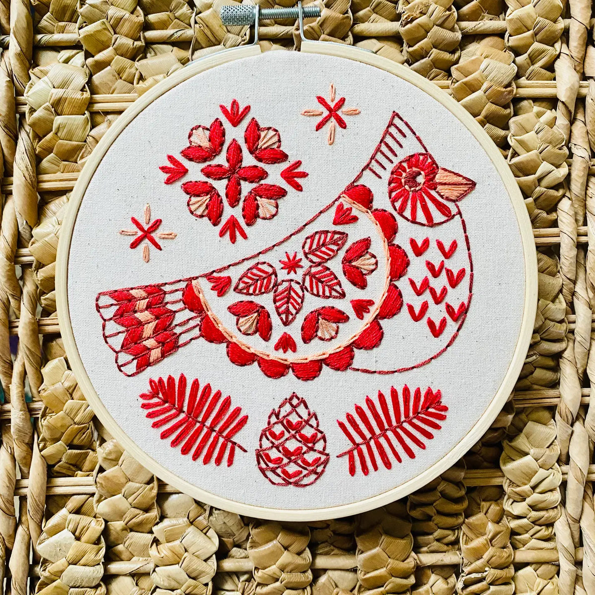 Ensemble de broderie CARDINAL – Kameleonateliermrkt