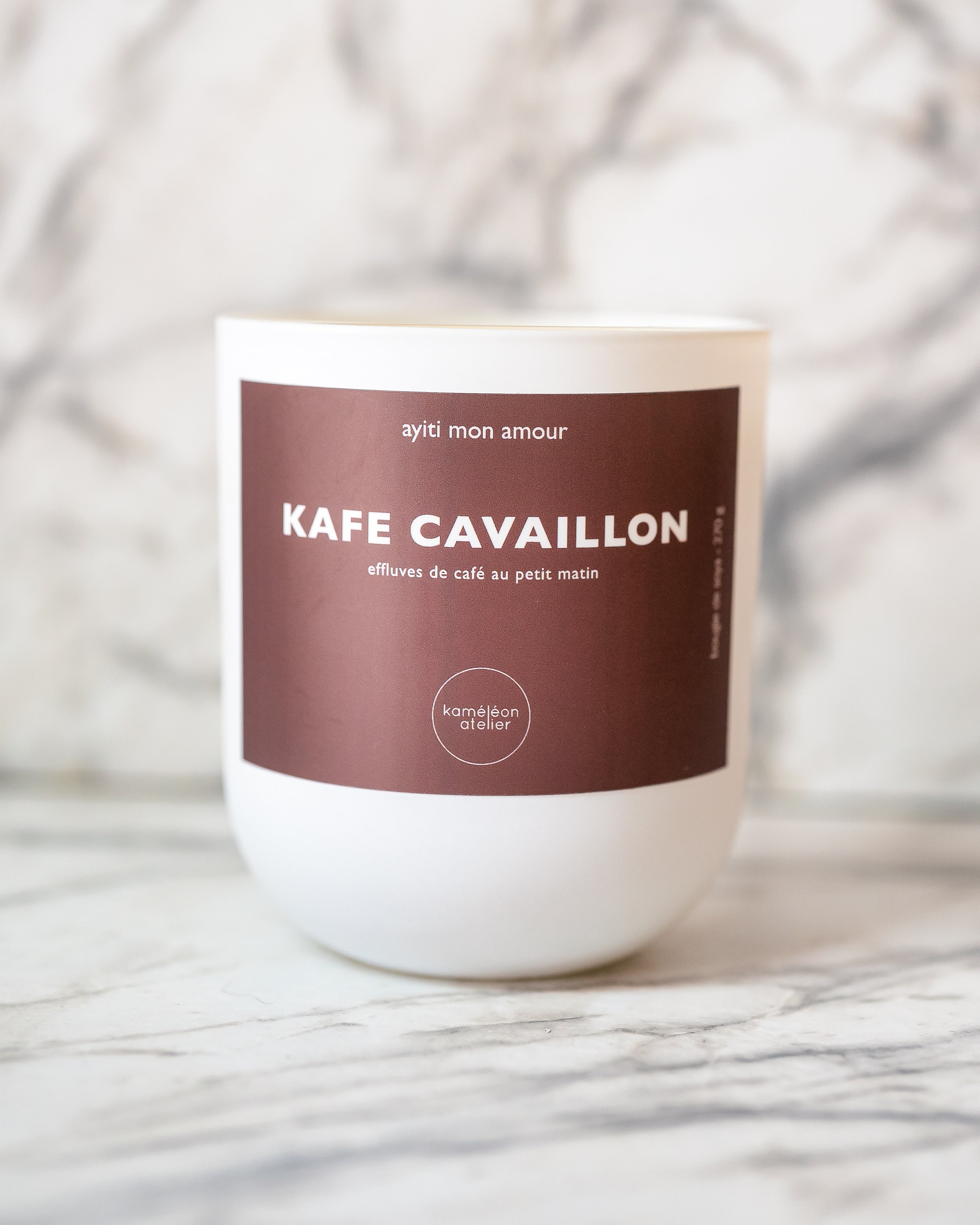Bougie KAFÉ CAVAILLON | effluves de café au petit matin | Édition spéciale 10 onces