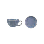 Charger l'image dans la galerie, Ensemble tasse et soucoupe RIBBED
