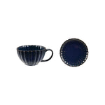 Charger l'image dans la galerie, Ensemble tasse et soucoupe RIBBED
