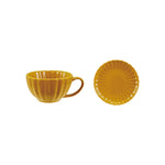 Charger l'image dans la galerie, Ensemble tasse et soucoupe RIBBED
