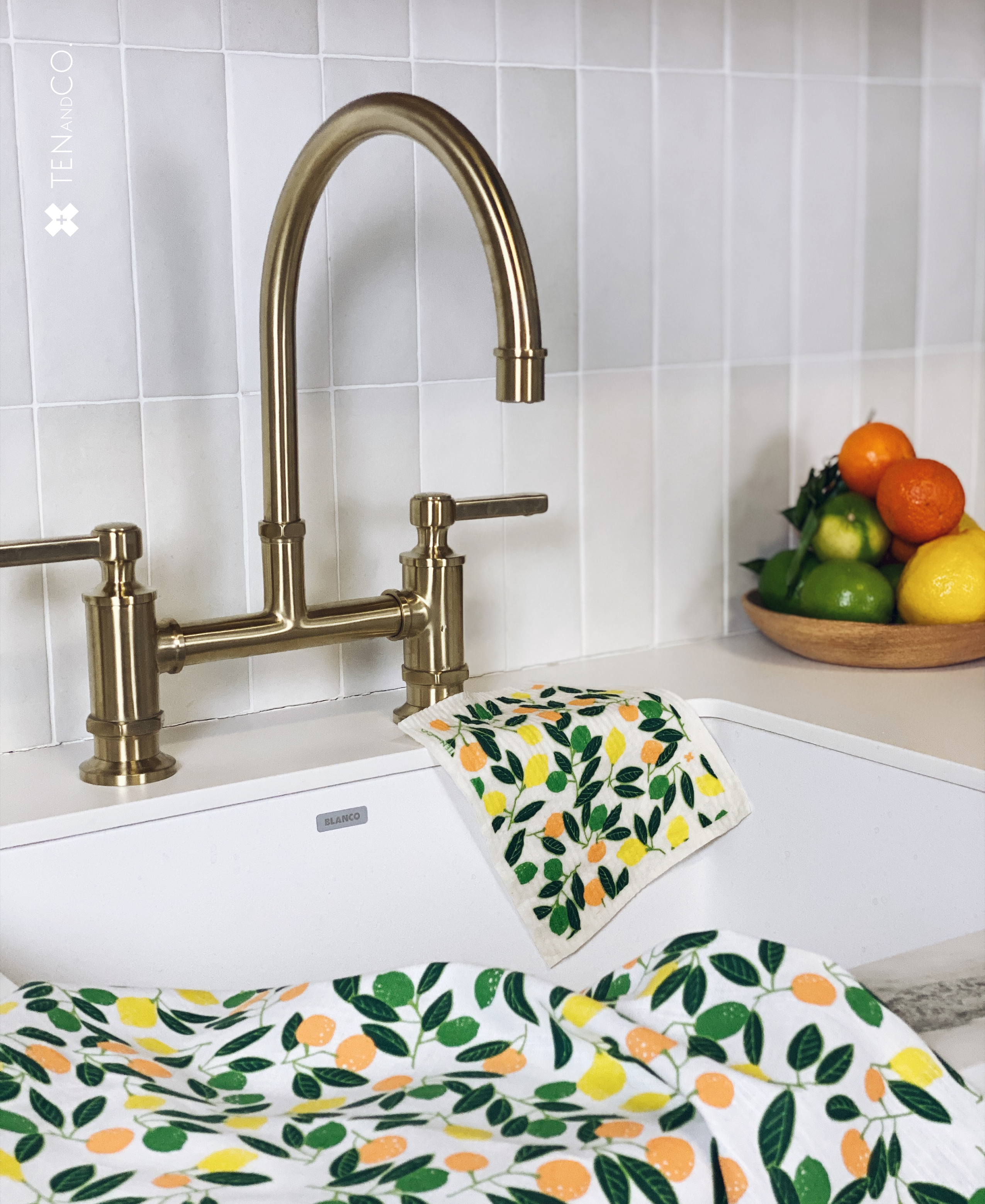 Essuie-tout réutilisable CITRUS MIX