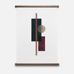 SHAPES OF COLOUR 03 affiche par Paper Collective