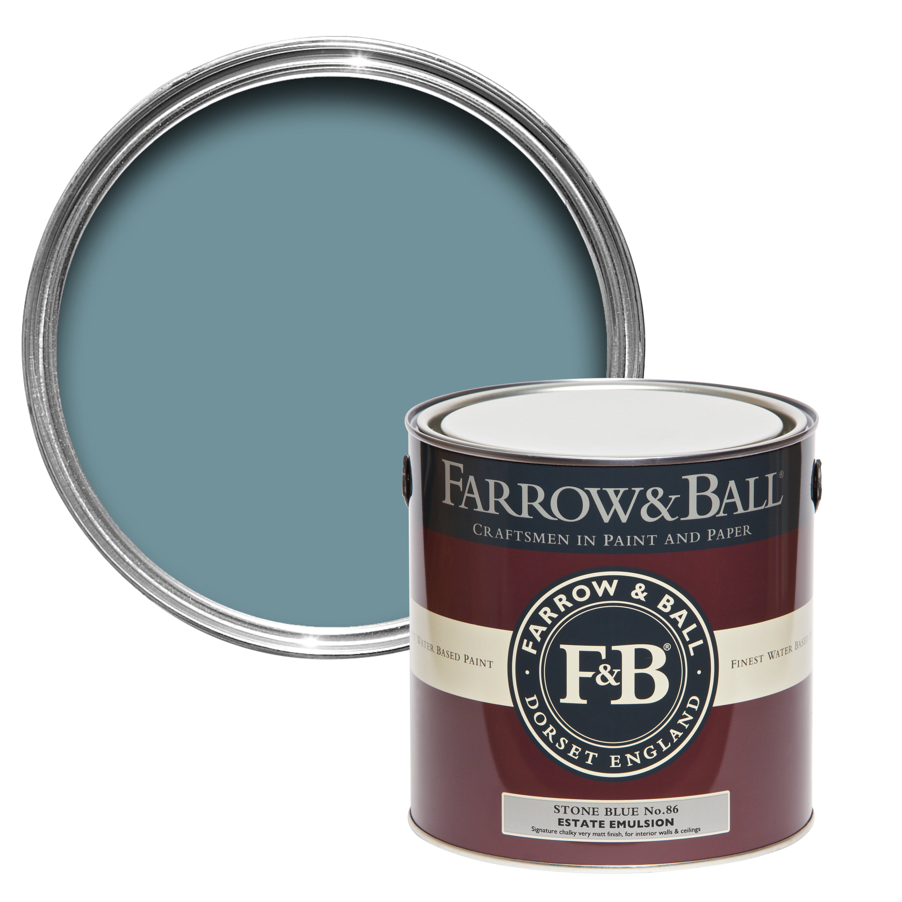 Stone Blue No 86 | Farrow & Ball